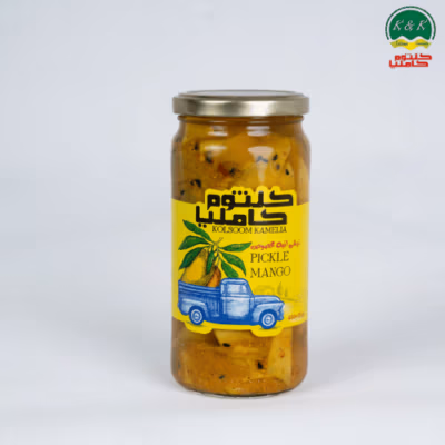 ترشی انبه مخصوص شیشه ای