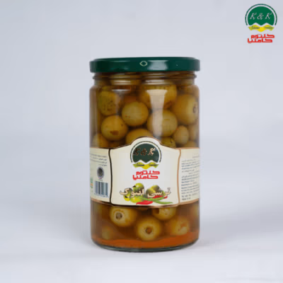 ترشی انبوک ۶۸۰ گرمی شیشه ای