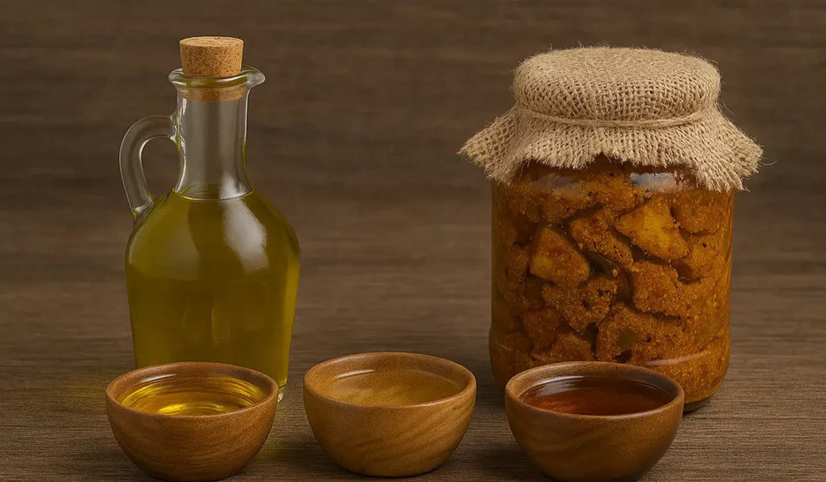 روغنی که ترشی شما را جادویی میکند!طرز تهیه روغن ترشی انبه 17 طرز تهیه روغن ترشی انبه