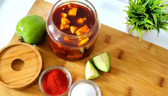 طرز تهیه ترشی انبه تند مخصوص جنوبیها 1 ترشی انبه تند مخصوص جنوبیها