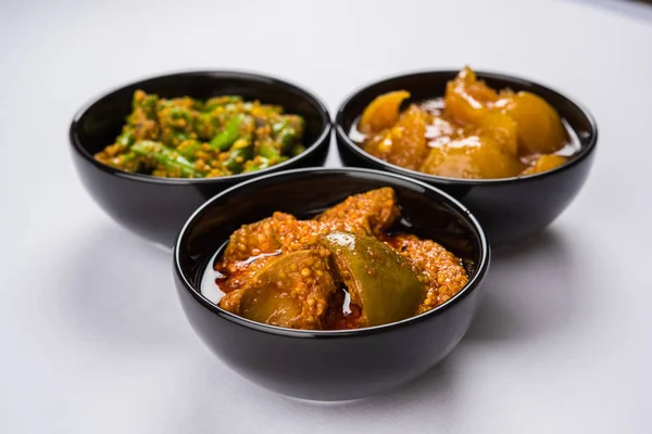 ترشی انبه کم روغن