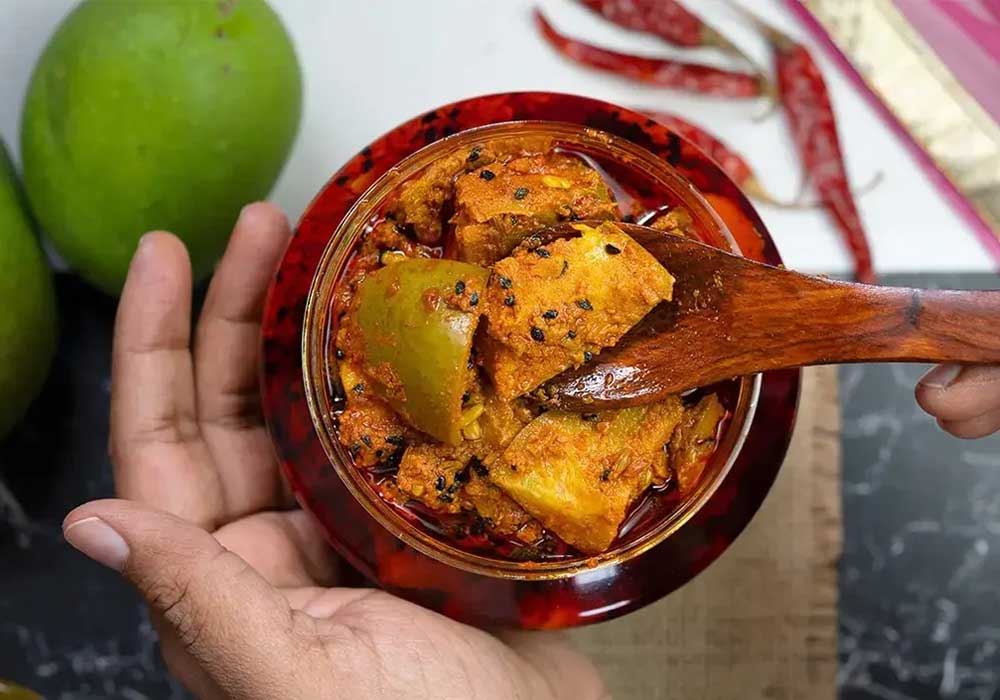 بهترین سرکه برای ترشی انبه