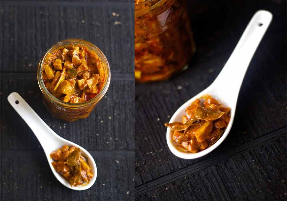 تنظیم طعم ترشی انبه