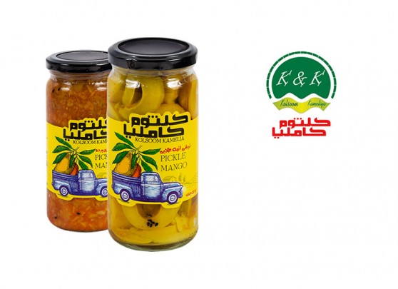 ترشی انبه پاکستانی شیشه ای